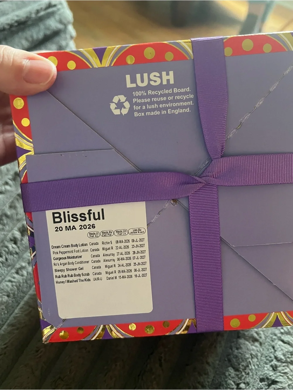 Lush contains dream